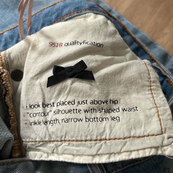 EUC Odd Molly Sundance Carola Henna Tattoo Boho Ankle Jeans - Picture 8 of 12